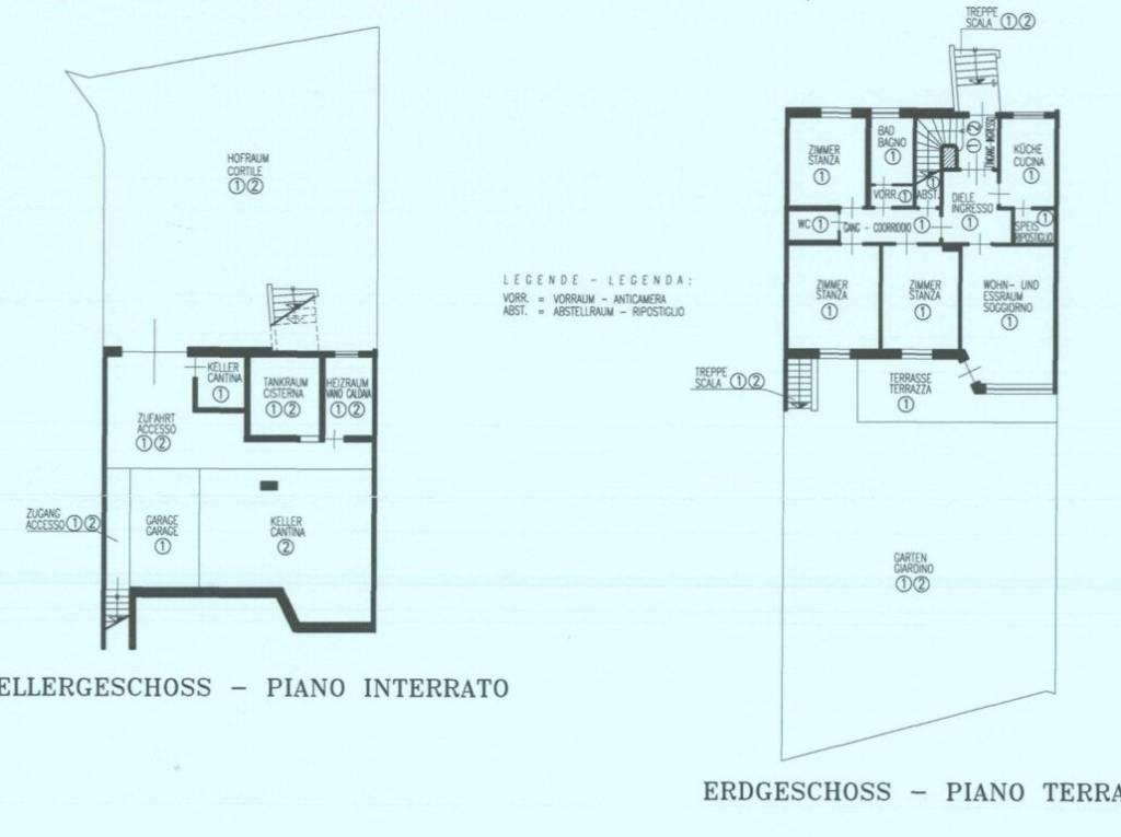 Casa con giardino privato e soffitta trasformabile - Planimetria 1