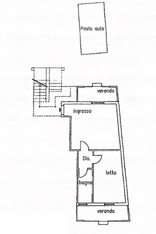 Planimetria - Via Garibaldi, Decimomannu