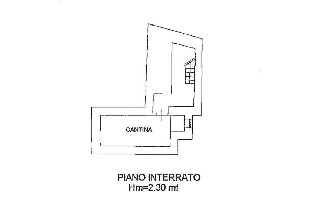 PLANIMETRIA PIANO INTERRATO