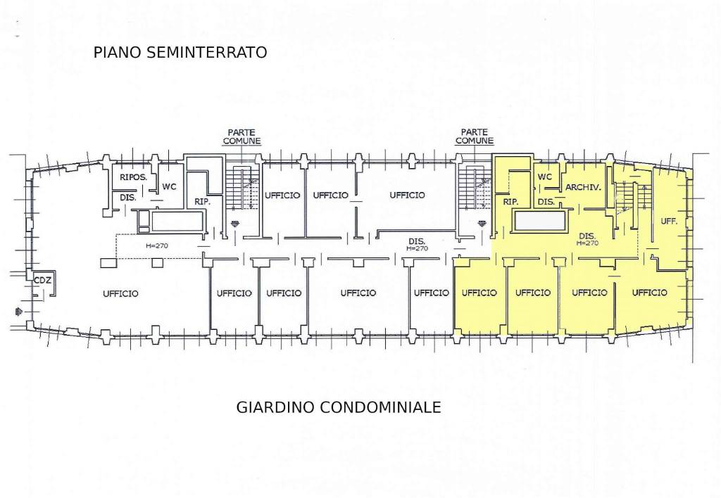 planimetria PARTE S1 EVID