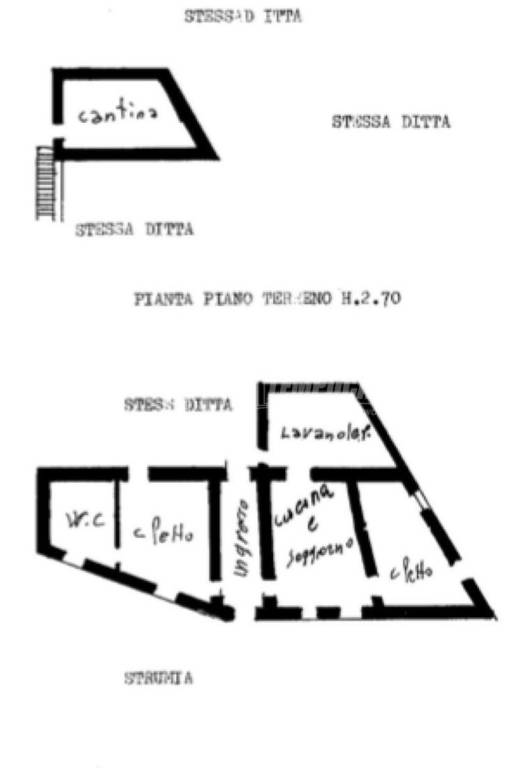 PLANIMETRIA PRIMO QUADRILOCALE 