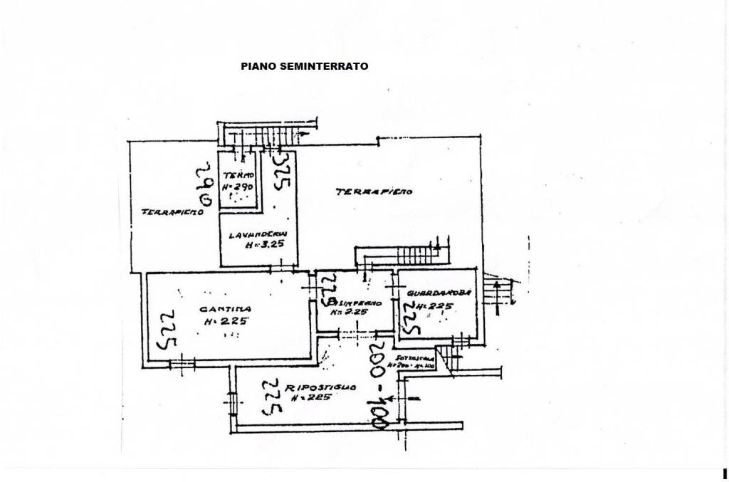 PIANO SEMINTERRATO