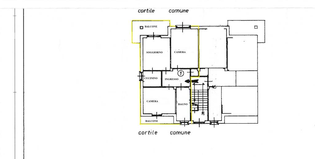 plan alloggio