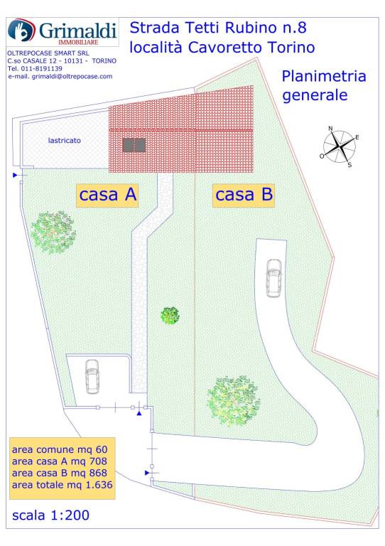 Planimetria generale sc. 1-200 1