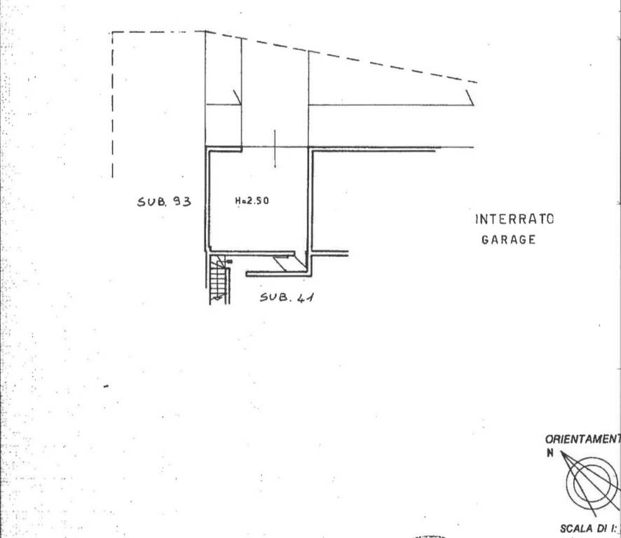 planimetria garage 