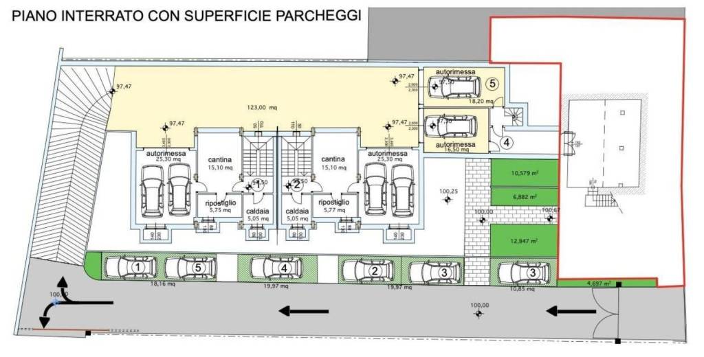 plan. interrato bifa