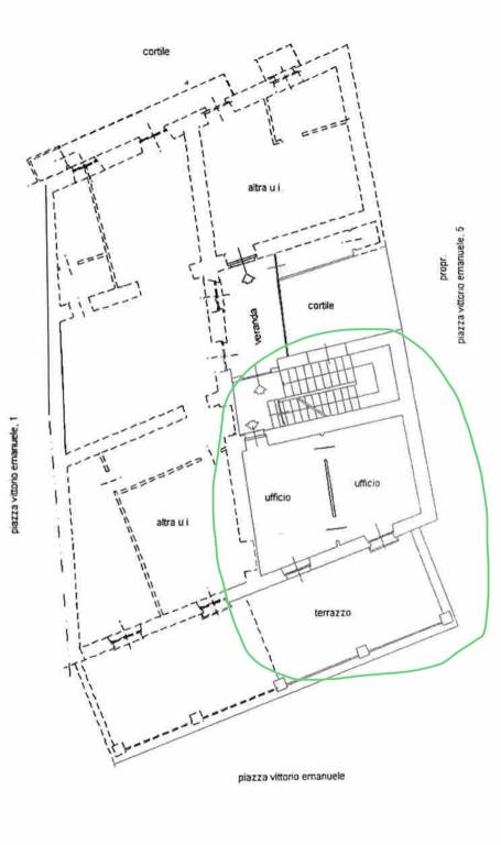 Plan. Vittorio Emanuele Moncalieri 1