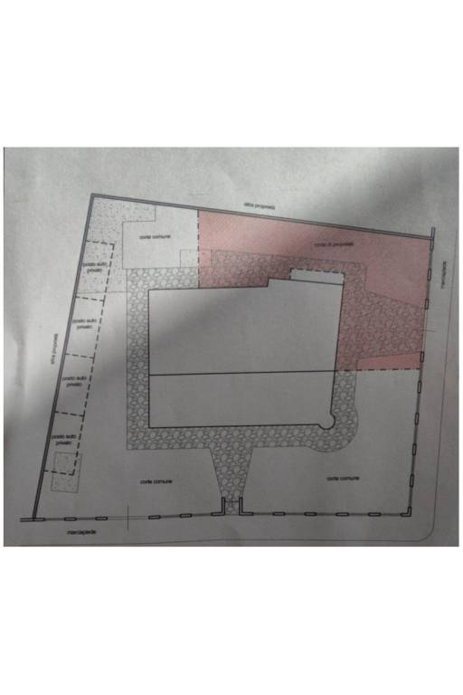 plan GIARDINO PRIVATO