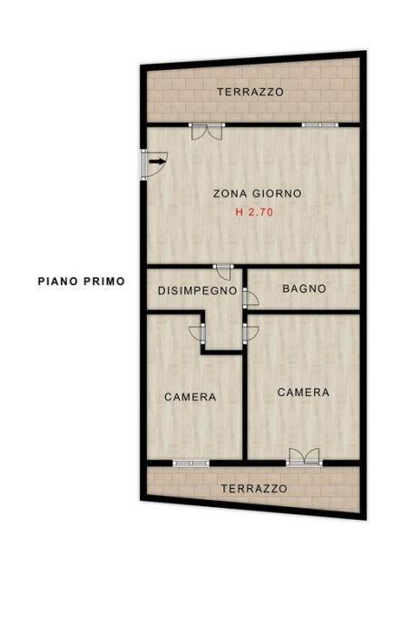 piano primo- floor plan