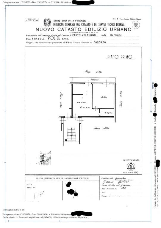 PLANIMETRIA 003CASTELVOLTURNODB 1