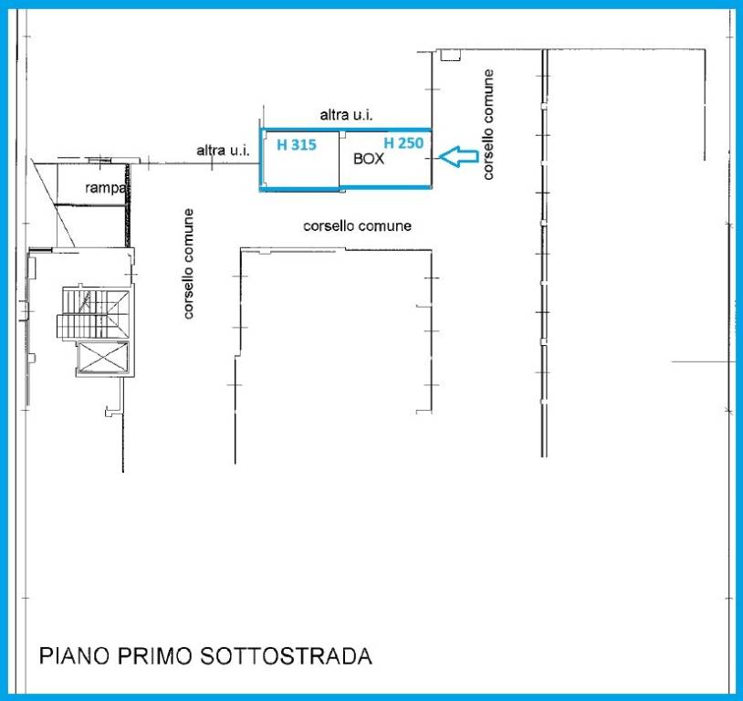 box doppio con soppalco