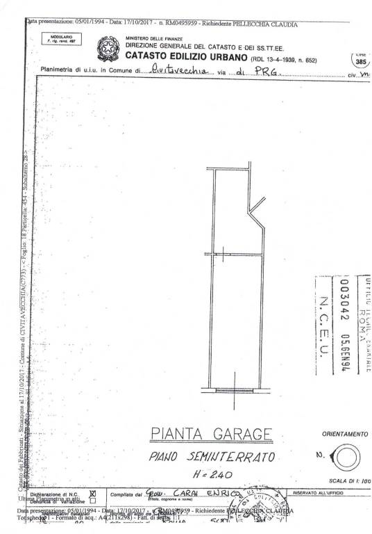 PLAN CERRUTI GARAGE+CANTINA 1