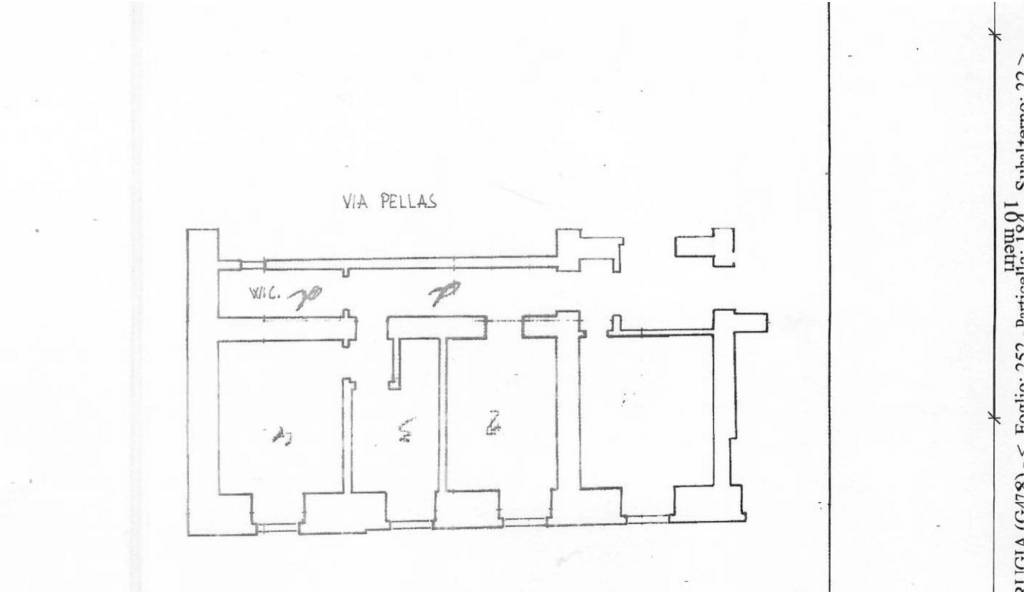 planimetria Via Pellas Pubblicità 1