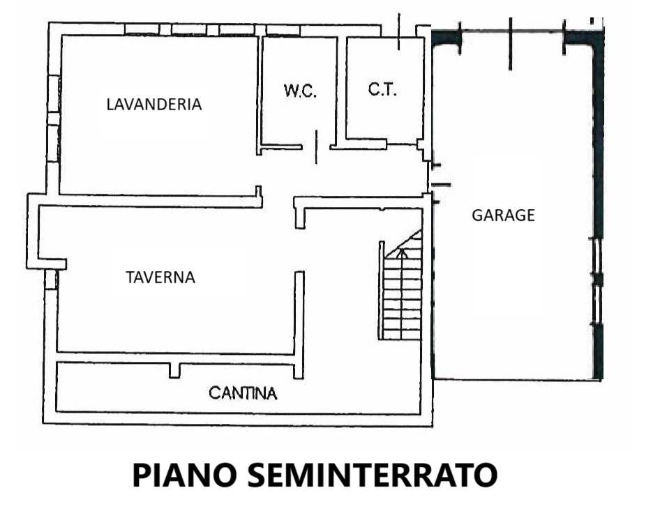 piano seminterrato