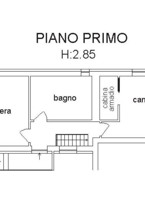 DV - Planimetrie Piano primo