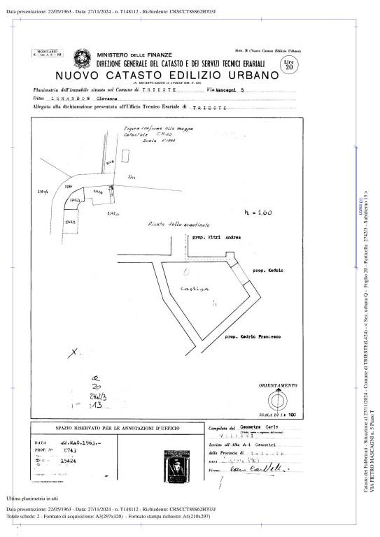 planimetria mascagni 5 BAR 2