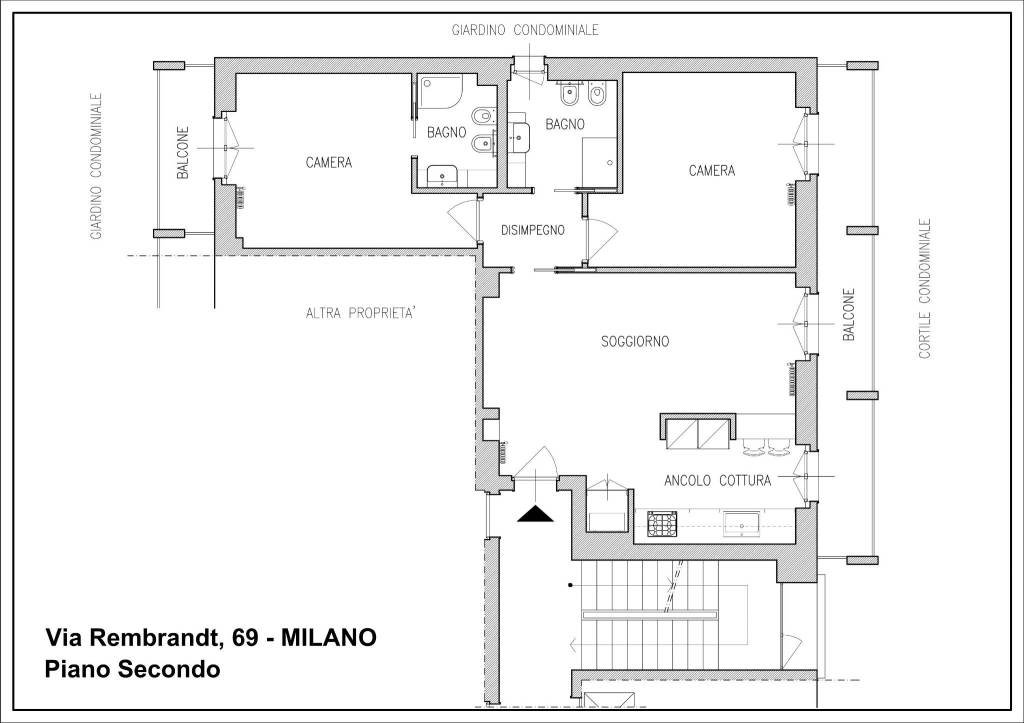 planimetria Rembrandt-Model 1