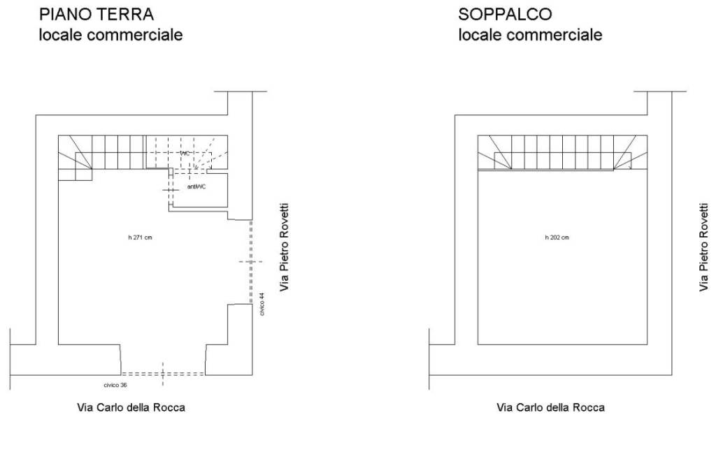 dm agenzia immobiliare planimetria