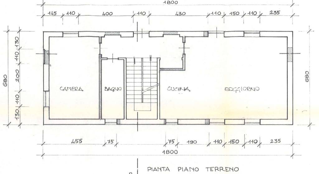 PIANTA PIANO TERRENO