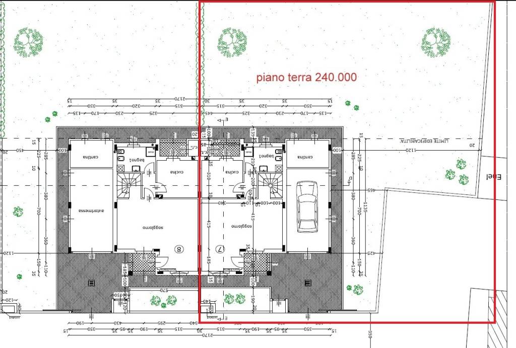 pianta 240 piano terra