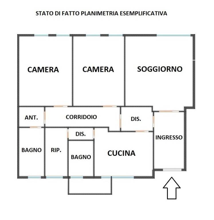 pln esemplificativa stato di fatto