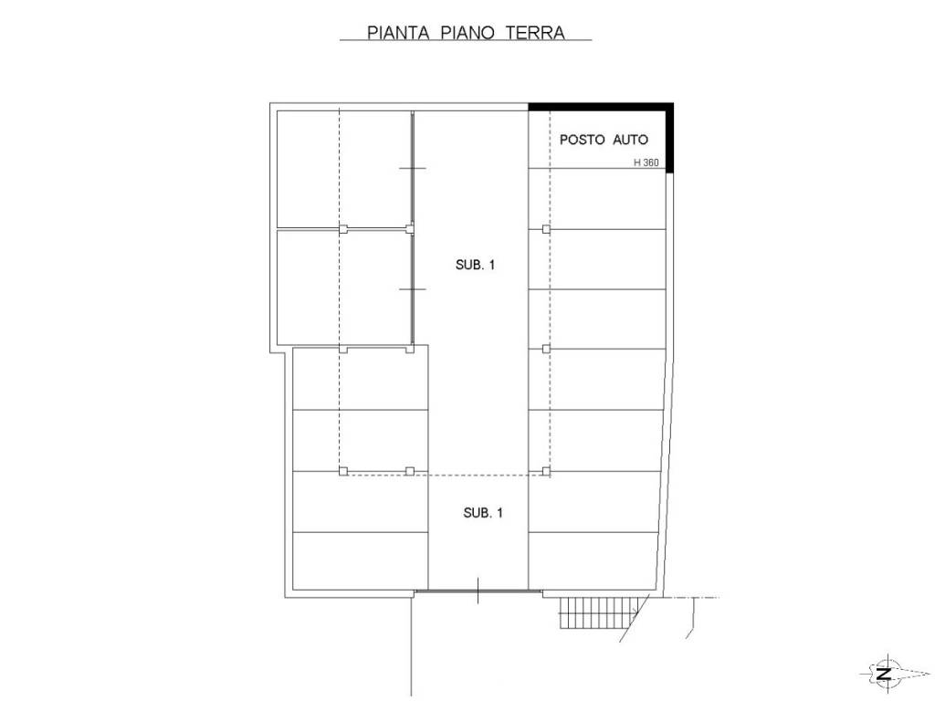 planimetria posto auto