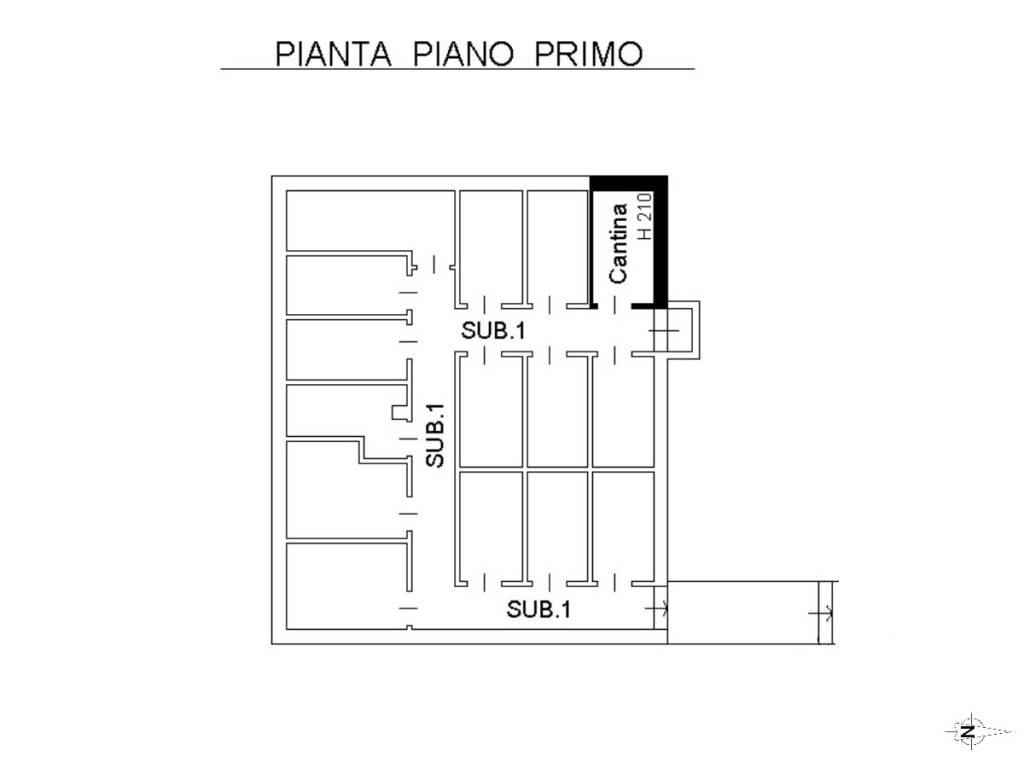 planimetria cantina