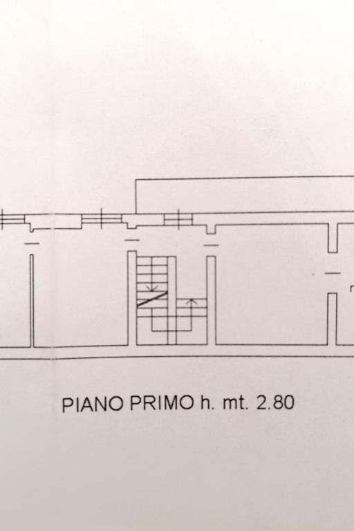 Planimetria piano primo