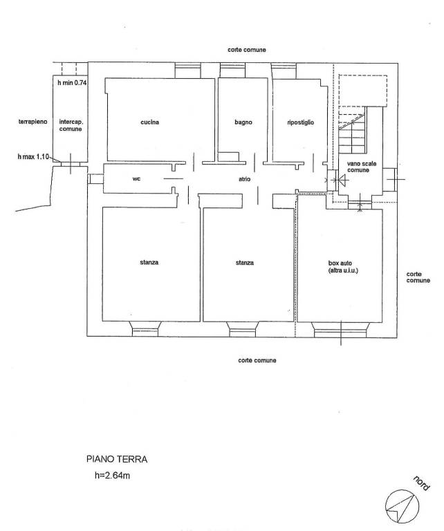 Plan in scala Piano T