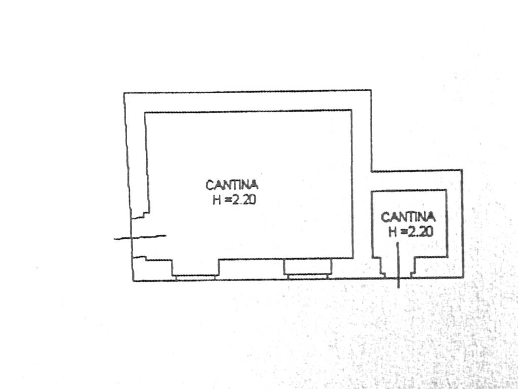 Plan CA.1795 piano terra