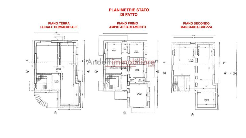 PLANIMETRIA STATO ATTUALE