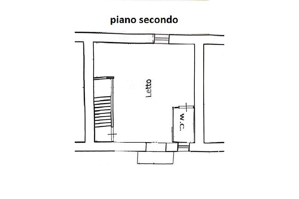 Planimetria secondo piano