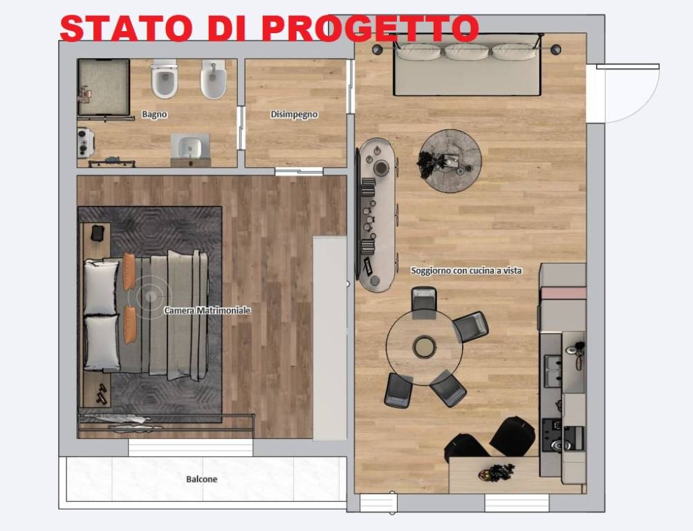 PLANIMETRIA RENDER NUOVA PROGETTO