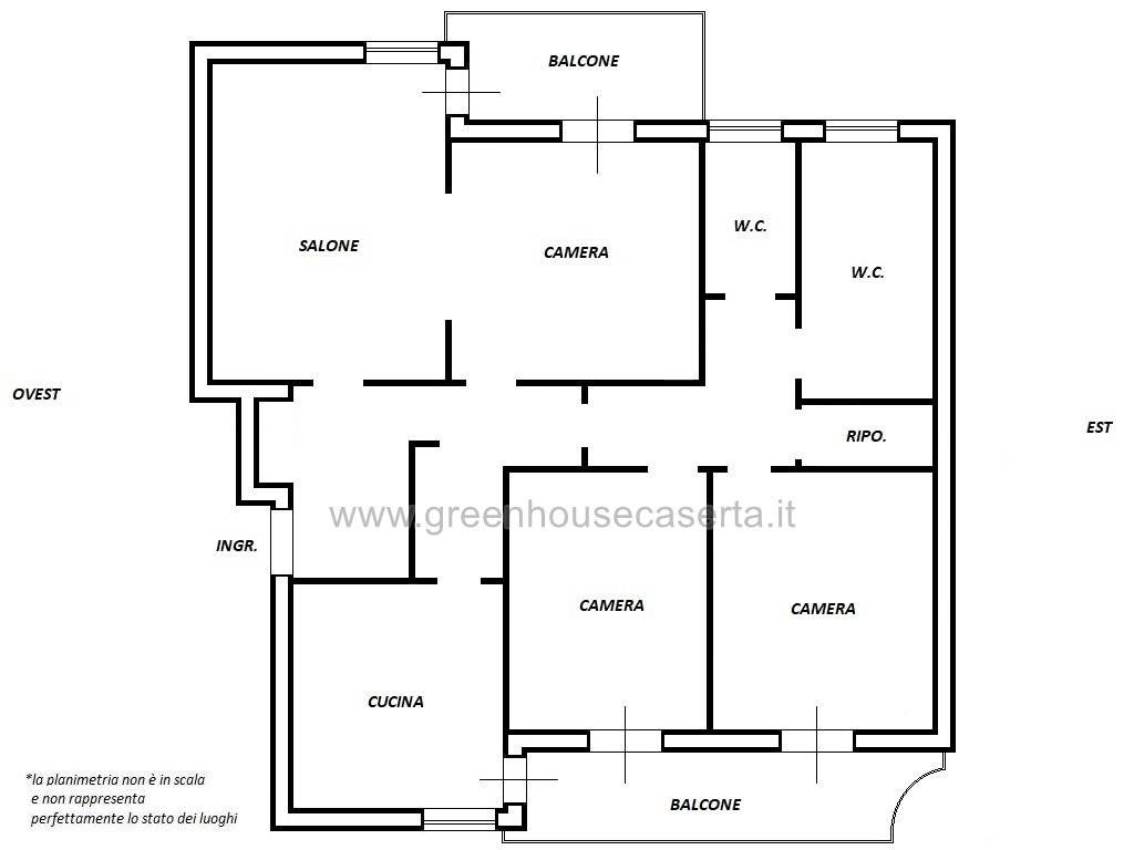 PLAN. 229 VIA CACCIOPPOLI