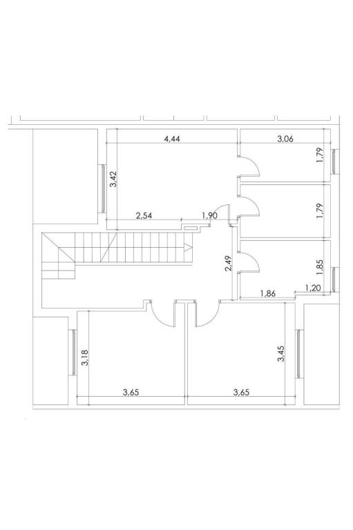 tipologia centrale piano secondo 1