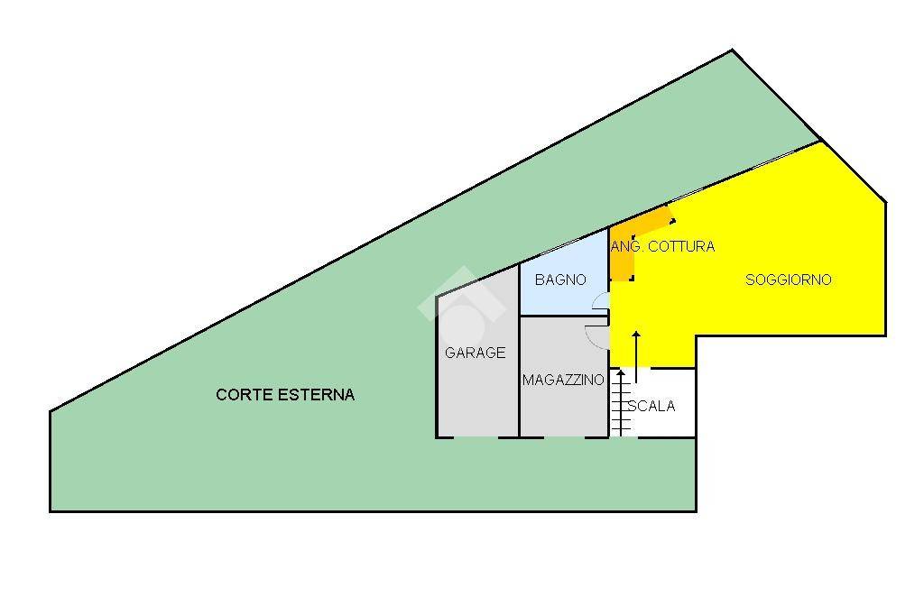 Piantina piano terra