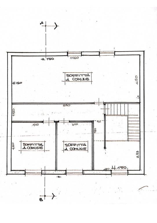 Planimetria soffitta 1