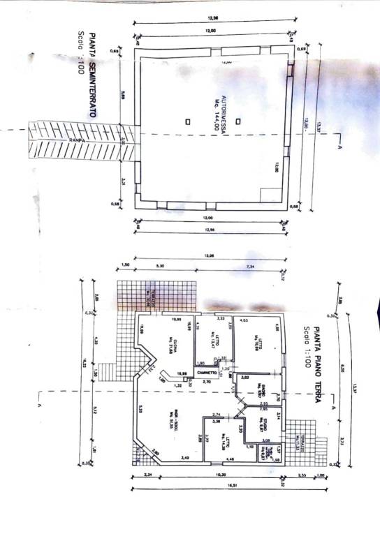 piantina via dell'Orto Statte 1