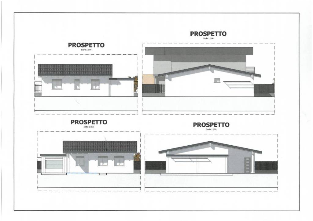 prospetti villa p.t. 3 letto