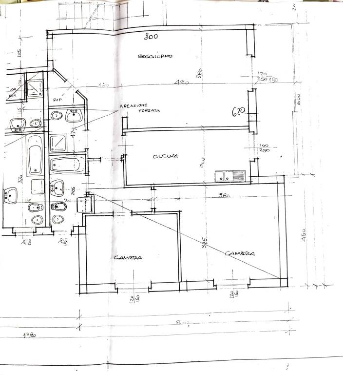 Mappa con le misure 1