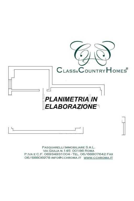 Planimetria IN ELABORAZIONE