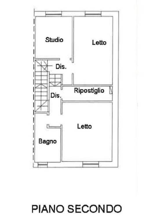 plani abitazione piano primo/secondo