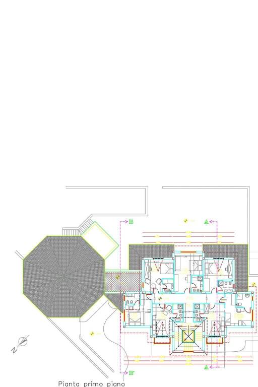 Plan primo piano aurora resort 1