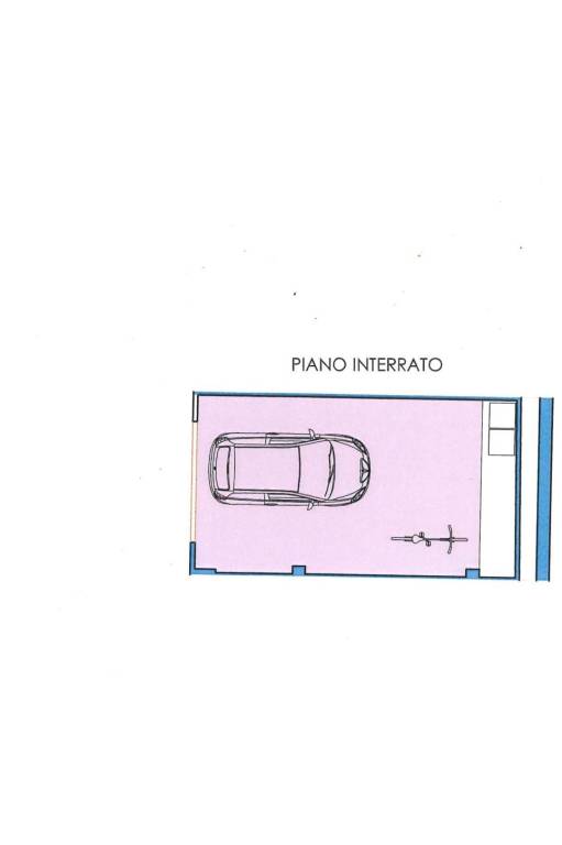 PIANO INTERRATO - GARAGE