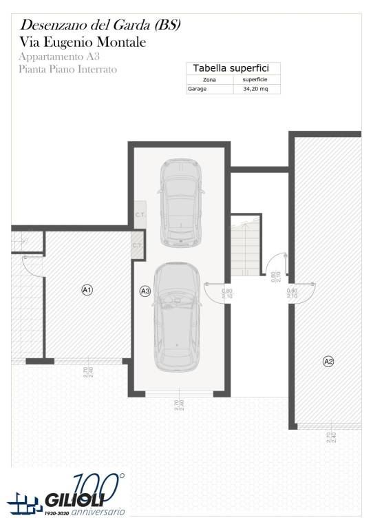 Appartamento A3 Piano Interrato