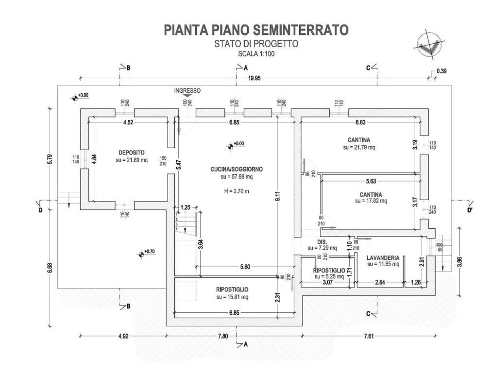 Pla seminterrato