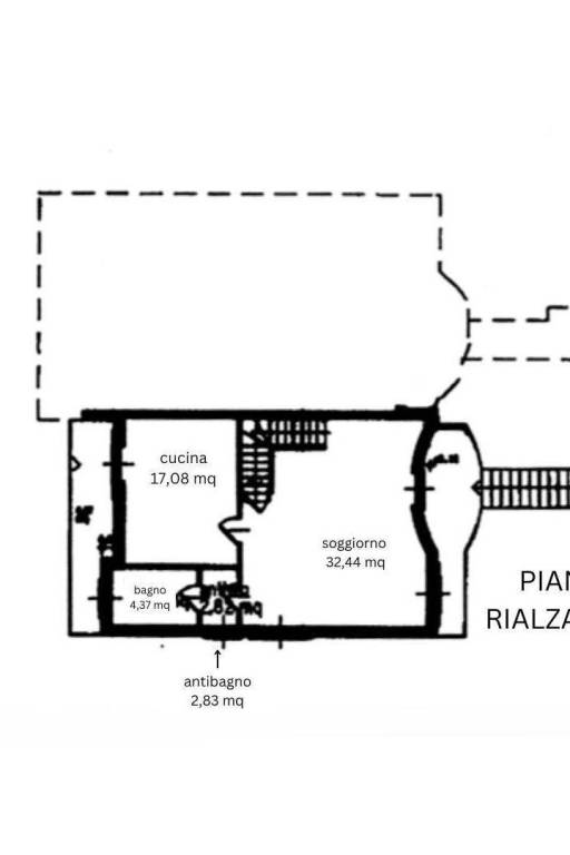 PIANTA PIANO RIALZATO