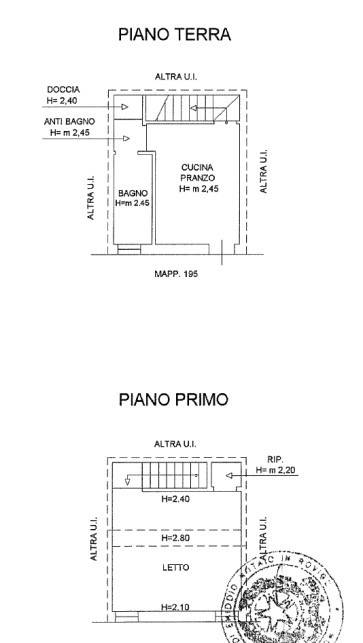 planimetria ritagliata copparo