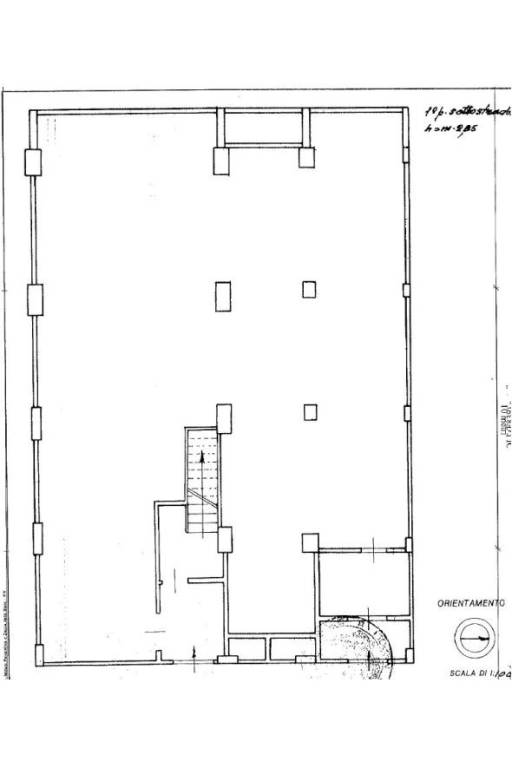 Estratto Planimetria Deposito