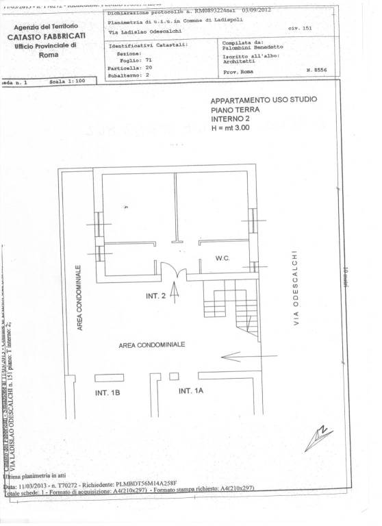 mappa catasto 1